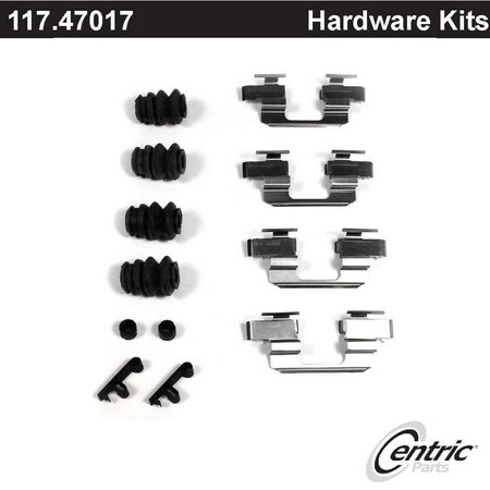 Centric Parts Disc Brake Hardware Kit, 117.47017 117.47017